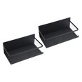 thumbnail image 2 of ZPSHYD Lot de 2 étagères de Rangement Magnétiques pour Réfrigérateur à épices - Solution de Rangement Multifonctionnelle Noire pour Cuisine, 2 of 14