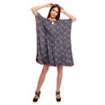 thumbnail image 2 of Moomaya Robe Courte de Caftan de Plage, Robe de Couverture Imprimée, Kaftan pour Femmes, Tenue de Plage, Couverture, 2 of 4