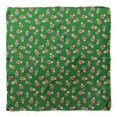 thumbnail image 4 of Bimba Green Russian Doll Mix Pure Silk Printed Head Bandanas Summer Neck Wrap Scarf 40 x 80 Inches, 4 of 6