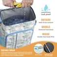 thumbnail image 5 of Tropical Cooler Backpack 20L - High-Capacity Insulated Beach Bag with Seashell & Starfish Design, Perfect for Outdoor Adventures, 5 of 5