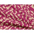 thumbnail image 5 of oneOone Rayon Fuschia Pink Fabric Block Craft Projects Decor Fabric Printed By The Yard 56 Inch Wide-0S, 5 of 5