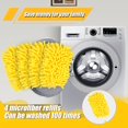 thumbnail image 4 of 4pcs Duster Refills for Swiffer, Microfiber Ceiling Fan Duster 360 Feather Duster Refills Heavy Duty Hand Dusters for Cleaning Compatible with Swiffer (Yellow), 4 of 6