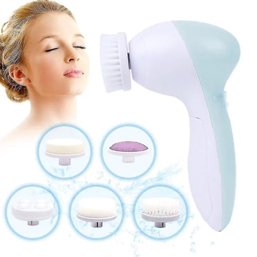 Brosse Nettoyante Visage 5 en 1 Brosse Faciale en Silicone Machine à Laver Électrique