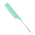 thumbnail image 2 of thinsony Tail Comb Plastic Portable Different Colors New-style Bright Exquisite Appearance Easy Installment Long Service Life Hair Picks Lake Green, 2 of 6