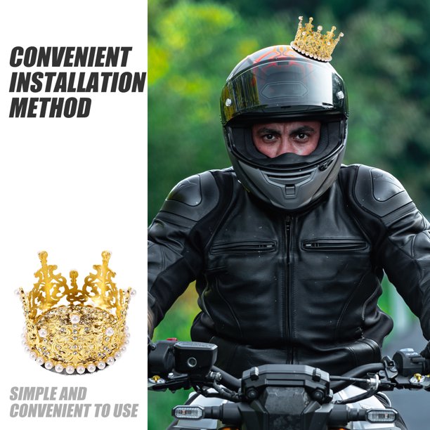 bike helmet toppers Couple And Dirt (W029) FineLineEngraving Dont be surprised if you find yourself staring on multiple social media pages after going for a ride wearing this furry helmet cover MOVTOTOP Adorable Crown Helmet Decorations