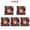 red5pcs, variant on 5PCS Halloween Decorations Led Candle Light Pumpkin Ghost Hanging LED Lantern Lamp Horror Props Halloween Party Home Bar Decor
