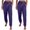 Purple, variant on cfhntfmh Womens Sweatpants 2 Pack Fleece Lined Joggers Gym Workout Pants for Women Womens Fleece Sweatpants(Wine,Medium)