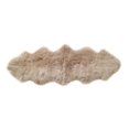 thumbnail image 1 of Tapis Double en Peau de Mouton Milan Naturel / 2'x6', 1 of 4