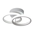 thumbnail image 1 of LED Ceiling Light Lighting Fixture Flush Mount Lamp Modern Bedroom Home Simple for Entrance Aisle white 24×16×12.5cm, 1 of 9