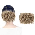 thumbnail image 1 of Perruque Méga Grande Épaisse Chignon Bouclé Décoiffé Chignon Updo à Clipser Extensions de Cheveux comme Réelles, Perruque pour Femmes, 1 of 3