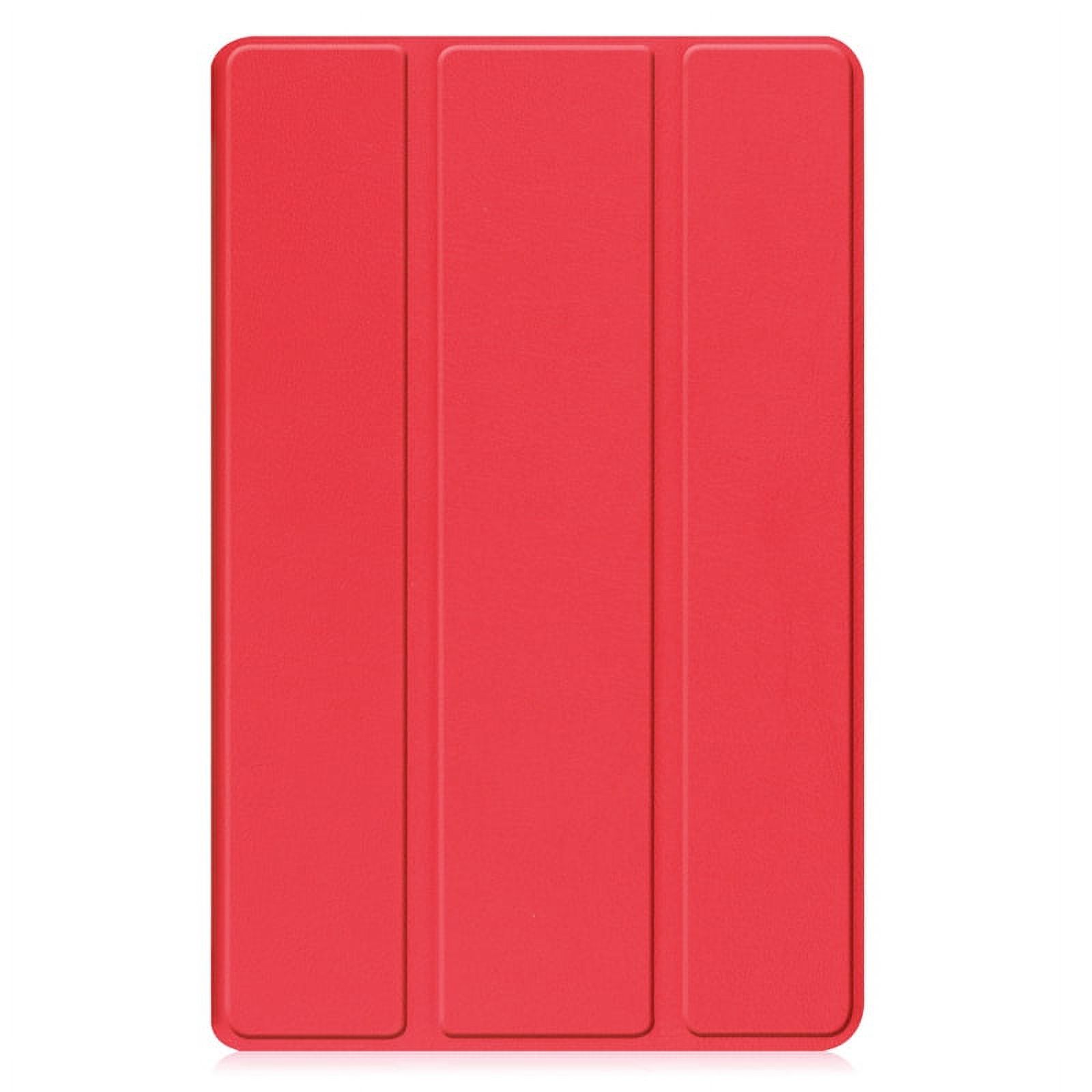 For Samsung Galaxy Tab A9 Plus Case 2023 PU Leather Protective Hard Back Funda For Galaxy Tab A 9 A9 Plus 8 11 Inch Tablet Cover red Tab A9 8 inch
