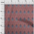 thumbnail image 1 of oneOone Polyester Lycra Maroon Fabric Tree & Geometric Block Dress Material Fabric Print Fabric By The Yard 56 Inch Wide, 1 of 1