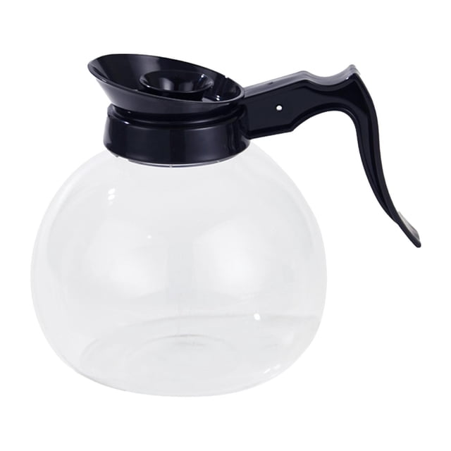 simhoa Coffee Pot Decanter High Temperature Coffee Jug Cafe Restaurant Glass Carafe Style A