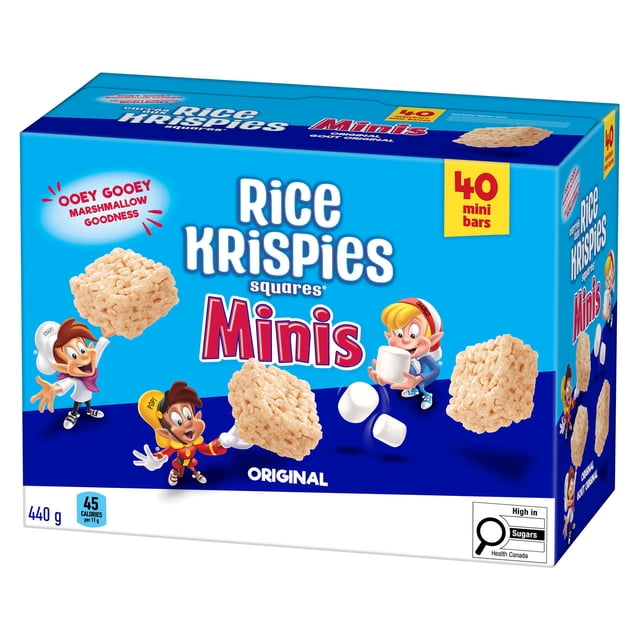 Mini-barres Carrés aux Rice Krispies® Goût original, 440 g