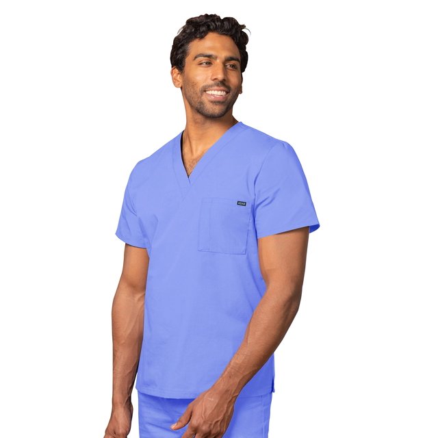 Adar Uniformes Médicaux Unisexes Universels - Haut de Sarrau Tunique à Col en V