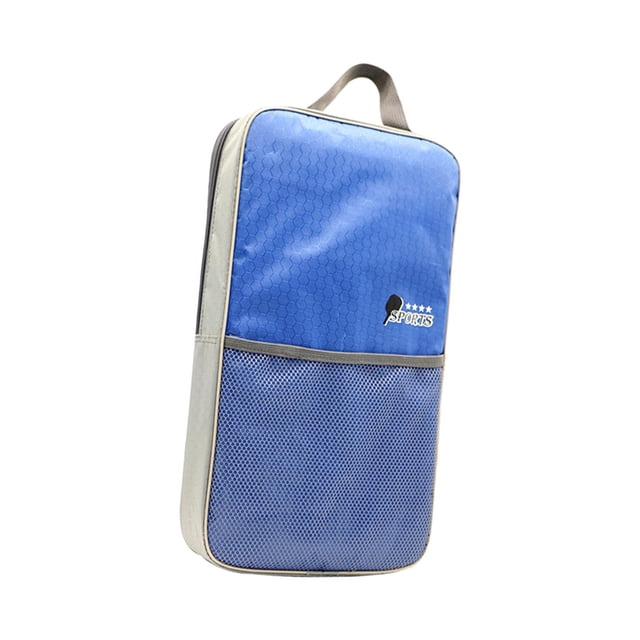 jinwen Pickleball Racket Bag Pouch Table Tennis Paddle Cover for Indoor Competition Blue Adult