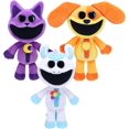 thumbnail image 1 of 3PCS Poppy Playtime Smiling Critters 14" Standing Toy Plush Doll, 1 of 5