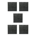 thumbnail image 1 of Thinsony Cork Board Tiles 12 x 12 Message Home Board Board School sesame black 12 Inch x 12 Inch 5Set, 1 of 6