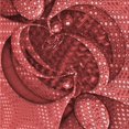 thumbnail image 1 of Ahgly Tapis de Zone Carré Orange Transitionnel Lavable en Machine, 4 Pieds Carré, 1 of 7
