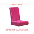 thumbnail image 2 of Elastic Dining Chair Cover Multicolor Wear-resistant  the Simple Style Recliner Slipcovers Home Supplies, 2 of 6