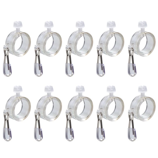 8 Pcs Boucles de Fixation de Drapeau Anneaux de Montage de Drapeau Pinces de Mât de Drapeau