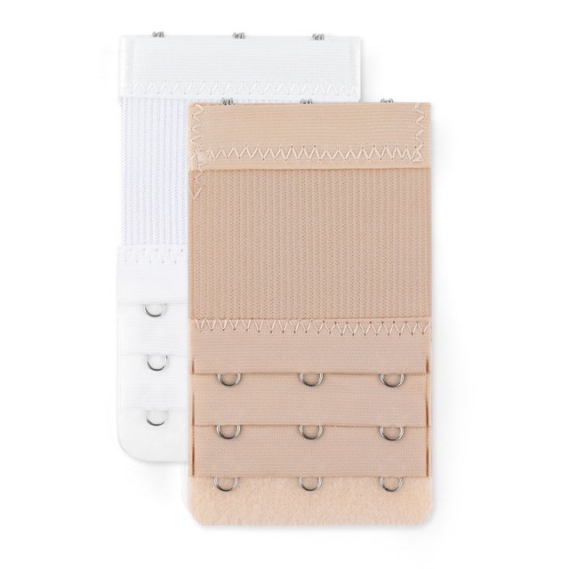 INSPIRE CHIC Rallonges Élastiques à Crochet pour Soutien-Gorge pour Femmes 3 Rangées