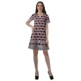 thumbnail image 4 of Moomaya Tenues d'Été Coton Flex Imprimées Robes Courtes pour Femmes Tenue Décontractée, 4 of 4