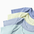 thumbnail image 3 of PatPat Baby Boy/Girl 4-Piece Modal Solid Color Rompers Set, 3 of 4