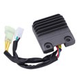 thumbnail image 3 of Motorcycles Voltage Rectifier, Anti Interference Voltage Regulator  Mount Aluminum Alloy 81211034000  For Repair, 3 of 8