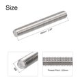 thumbnail image 3 of Unique Bargains M8 x 60mm 304 Stainless Steel Fully Threaded Rod Right Hand Threads 5 Pack, 3 of 4