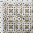 thumbnail image 2 of oneOone Cotton Silk Fabric Geometric Ikat Print Sewing Fabric BTY 42 Inch Wide, 2 of 4