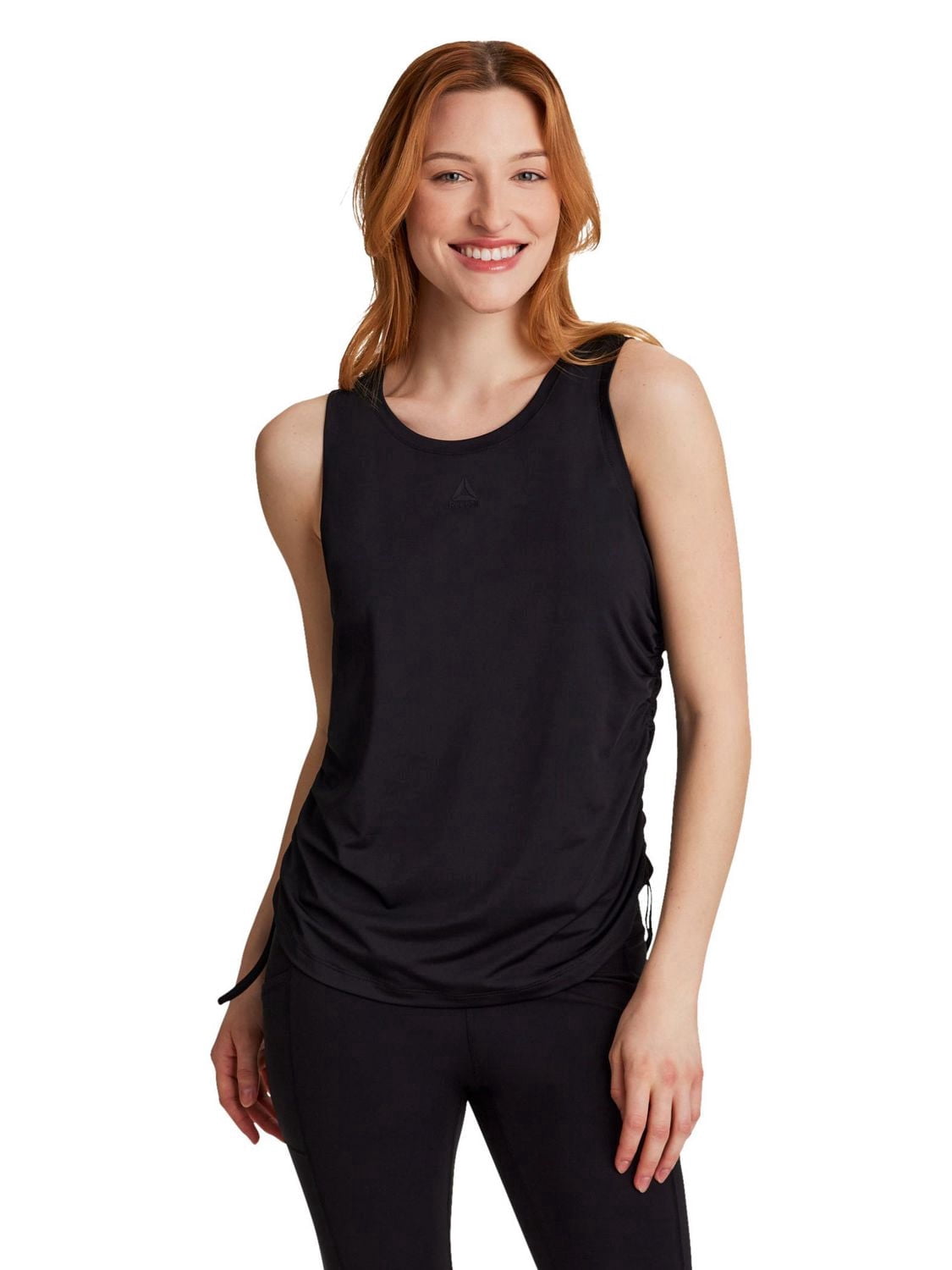 Reebok Women’s Swift Tank with Ruched Sides