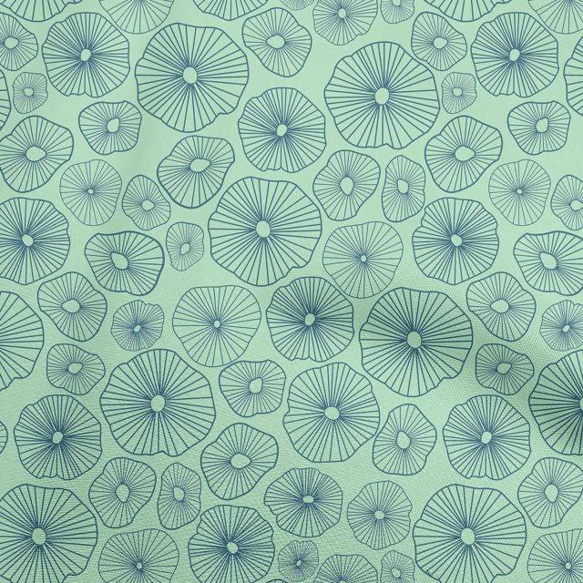 oneOone Georgette Viscose Light Mint Green Fabric Abstracts Craft Projects Decor Fabric Printed By The Yard 42 Inch Wide