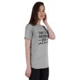 thumbnail image 1 of Inkmeso Women Quote Top That's A Horrible Idea What Time? Graphic Print Tee T-Shirt, 1 of 7