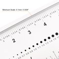 thumbnail image 4 of Unique Bargains Flexible Ruler 8 Inch 0.1mm Scale PET Plastic Covered Thickened Film Straight Ruler, 4 of 6