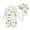 White, variant on Splozh Toddler Baby Boy Rashguard Swimsuit Boys Swimsuit Long Sleeve Zipper Swimsuit Sun Protective Clothing Bathing Swimwear Beachwear White,3-6 Months