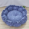 thumbnail image 1 of TIMIFIS Dog Cat Bed Round Bed, Pet Bed, Rope Pad, Pet Warmth Accessories, HomeFall/Winter, 1 of 3