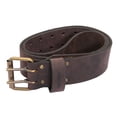 thumbnail image 4 of MECHTOOLS 2" CEINTURE À OUTILS EN CUIR TANNÉ À L'HUILE AVEC DOUBLE BOUCLE (MARRON FONCÉ) POUR 29" - 45", 4 of 7