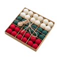 thumbnail image 1 of 24 Pieces Wool Beads Handmade pompoms Party Decor DIY Ball Wool Pompoms for E, 1 of 9