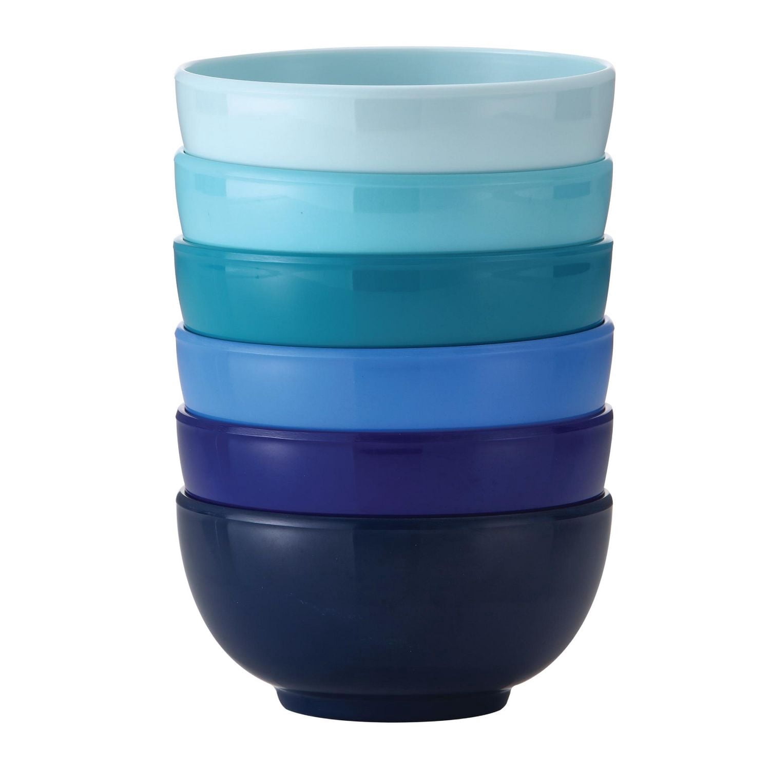 French Bull - 6 pc 4" Mini Bowl Set - Shades of Blue