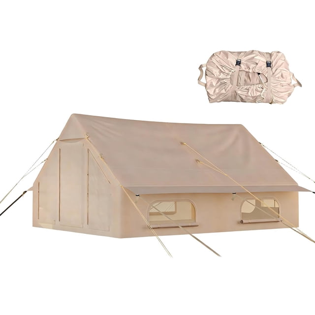 CazToi 210D Oxford Inflatable Tent for Camping Glamping