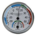 thumbnail image 2 of White Thermometer Diameter 13cm Range: 20-100% 2.2cm Easy-to-read, 2 of 8