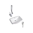 thumbnail image 1 of DROP Bath and Kitchen DR091128 Undermount Bathroom Sink Set, 1 of 5
