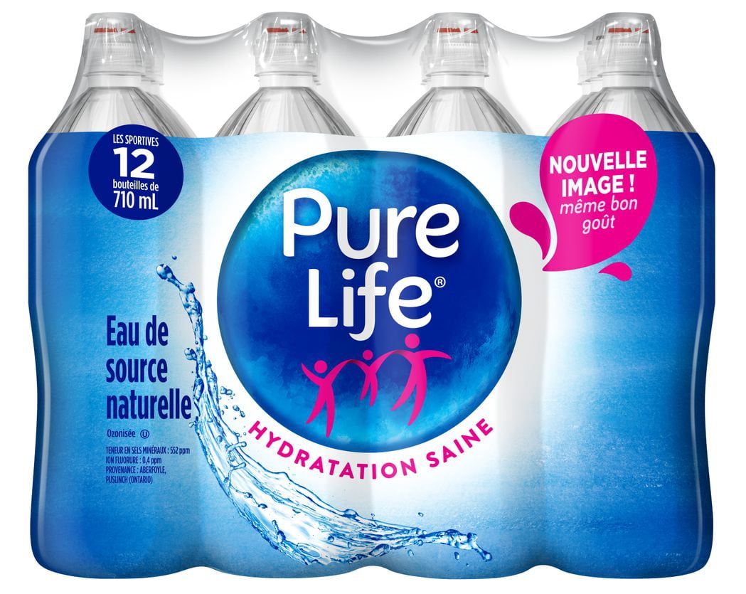Pure Life Natural Spring Water12X710ML - Walmart.ca