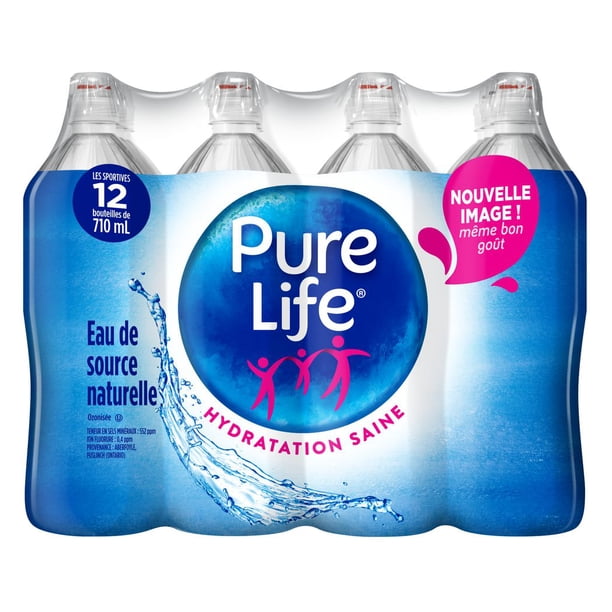 Pure Life Natural Spring Water12X710ML - Walmart.ca