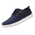 thumbnail image 1 of Kcodviy Men Shoes Canvas Shoes Casual Shoes Men Sneaker High Soled Men Canvas Men's athletic Sneaker Shoes Sports Casual Shoes Sneaker Rack for Men Bedroom for Men, 1 of 9