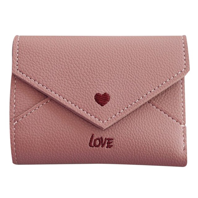 Girls Wallet Fashion Casual Embroidery Card Wallet Clutch Wallet Change Wallet