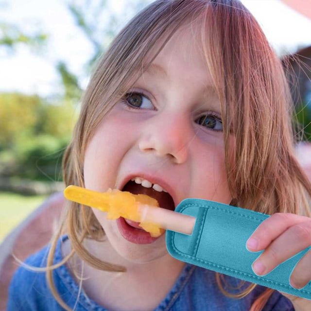 Manchons de Protection Réutilisables en Néoprène pour Glace, Support Isolé pour Sac de Congélation pour Fournitures de Fête d'Été pour Enfants et Rangement de Collations