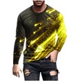 thumbnail image 1 of Birdeem T-Shirts pour Hommes Manches Courtes Mode Décontractée Impression Col Rond Chandail T-Shirt Manches Courtes Hauts Créez Vos Propres T-Shirts, 1 of 5