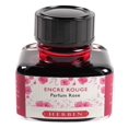 thumbnail image 1 of Jacques Herbin - Ref 13768T - Scented Ink for Fountain Pens and Rollerball Pens - Encre Rouge, Parfum Rose/Red Ink, Rose Scent - 30ml Bottle of Scented Ink, 1 of 5